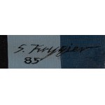 Stefan Krygier (1923 Łódź - 1997 Łódź), Figle Hatshepsut II, 1985