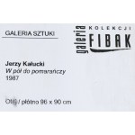 Jerzy Kałucki (1931 Lwów - 2022 ), W pół do pomarańczy, 1987