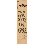 Jan Berdyszak (1934 Zawory - 2014 Poznań), Passe-Par-Tout Podwójne, 1992