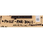 Jan Berdyszak (1934 Zawory - 2014 Poznań), Passe-Par-Tout Podwójne, 1992