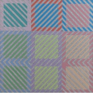 Hanna Zawa-Cywińska (ur. 1939), Homage to Stażewski, 1988