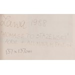 Hanna Zawa-Cywińska (ur. 1939), Homage to Stażewski, 1988