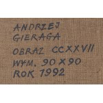 Andrzej Gieraga (ur. 1934, Śliwniki), Obraz CCXXVII, 1992