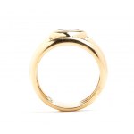 CHOPARD, Happy Diamond collection: diamond gold band ring