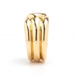 CHOPARD, Happy Diamond collection: diamond gold band ring