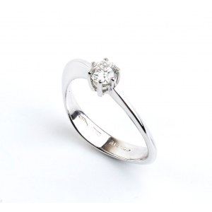 COMETE, Diamond gold ring
