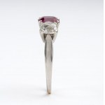 Ruby diamond gold ring