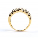 Gold Glaspaste Bandring