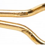 Onyx Gold Paar Ohrringe