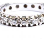 Gold diamond eternity ring