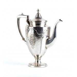 J.E.CADLWELL & Co., American sterling silver coffee pot