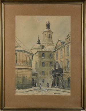 Władysław CHMIELIŃSKI (STACHOWICZ) (1911-1979), Rynek Starego Miasta w Warszawie