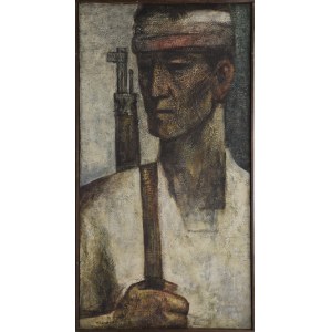 Maciej LACHUR (1927-2008), Wounded partisan, pre-1963