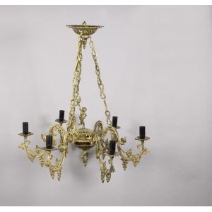 Chandelier and wall lamp - matched