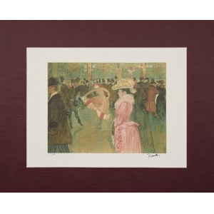 Henri DE TOULOUSE-LAUTREC (1864-1901), At the Moulin Rouge: The Dance, 1890