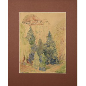 K. ZACHALEWSKI ? (20th century), Autumn in Bystra, 1913