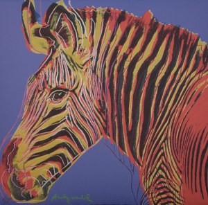 Andy WARHOL (1928-1987), Zebra Grevy'ego - z cyklu 