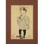 Julian ŻEBROWSKI (1915-2002), Adolf Dymsza, przed 1958