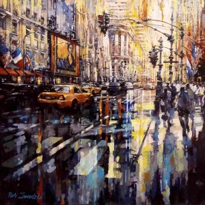 Piotr Zawadzki, Metropolis. Sun of Manhattan St. Patrick's Cathedral, 2024