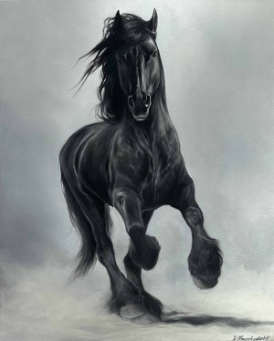 Weronika Formejster, Black Heart, 2024