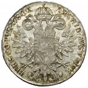 Austria, Maria Theresa, Thaler Günzburg 1780 SF