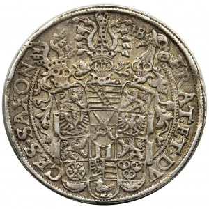 Niemcy, Saksonia, Krystian II, Jan Jerzy I i August, Talar Drezno 1593 HB
