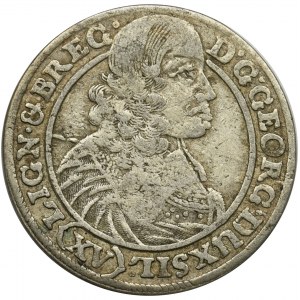Śląsk, Księstwo legnicko-brzesko-wołowskie, Jerzy III Brzeski, 15 Krajcarów Brzeg 1663