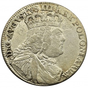 Augustus III of Poland, 18 Groschen Leipzig 1754 EC