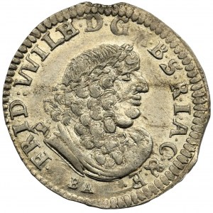 Germany, Brandenburg-Prussia, Frederic Wilhelm, 6 groschen Konigsberg 1686 BA