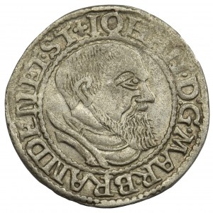 Silesia, John of Brandenburg-Küstrin, Groschen Krosno 1545 - rare