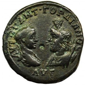 Rzym Prowincjonalny, Moesia Inferior, Odessos, Gordian III, Pentassarion Æ28