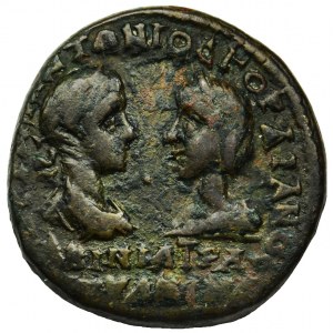 Roman Provincial, Moesia Inferior, Tomis, Gordian III i Tranquillina, Pentassarion Æ28