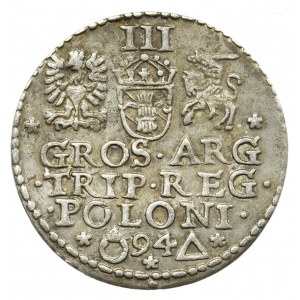 Sigismund III Vasa, 3 Groschen Marienburg 1594