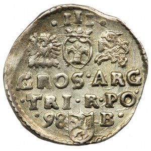 Sigismund III Vasa, 3 Groschen Bromberg 1598