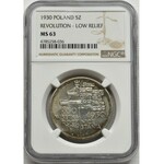 Revolution, 5 zlotych 1930 - NGC MS63