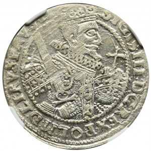 Sigismund III Vasa, 1/4 Thaler Bromberg 1622 - NGC MS62
