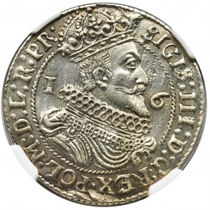 Zygmunt III Waza, Ort Gdańsk 1625 - NGC MS62 - PR•