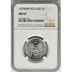 2 złote 1970, Jagody - NGC MS67