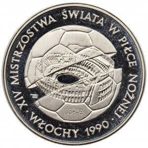 Próba NIKIEL, 500 złotych 1988 - XIV Mistrzostwa Świata w Piłce Nożnej