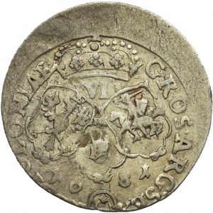 John III Sobieski, 6 groschen Bromberg 1681 TLB