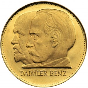 Germany, Medal - Daimler Benz 75 years of automotive transport