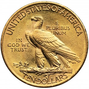 USA, 10 dolarów Filadelfia 1911 - Indian Head