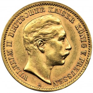 Germany, Prussia, William II, 10 marks Berlin 1910 A