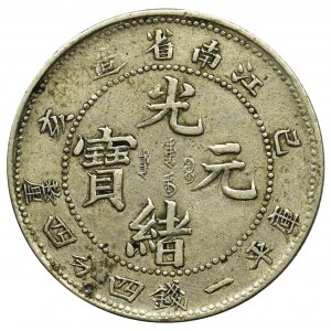 China, Province Kiangnan, Guangxu, 20 cents 1899