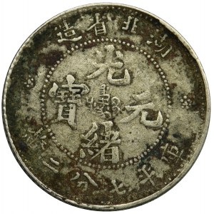 China, Province Hu-Peh, Guangxu, 10 cents 1894