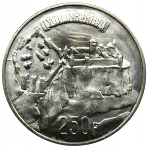 Luksemburg, Szarlotta, 250 franków 1963