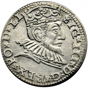 Sigismund III Vasa, 3 Groschen Riga 1591