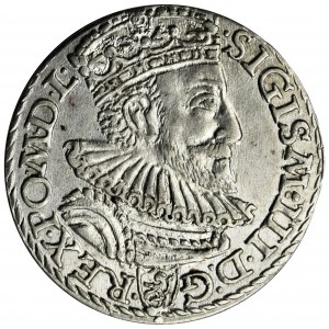 Zygmunt III Waza, Trojak Malbork 1592 - zamknięty pierścień