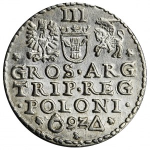 Sigismund III Vasa, 3 Groschen Marienburg 1592