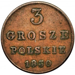 3 grosze polskie Warszawa 1830 FH
